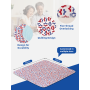 Wholesale Soft 4-Layer Quilted Incontinence Bed Pads Waterproof Adult Underpads Washable and Reusable for Adults