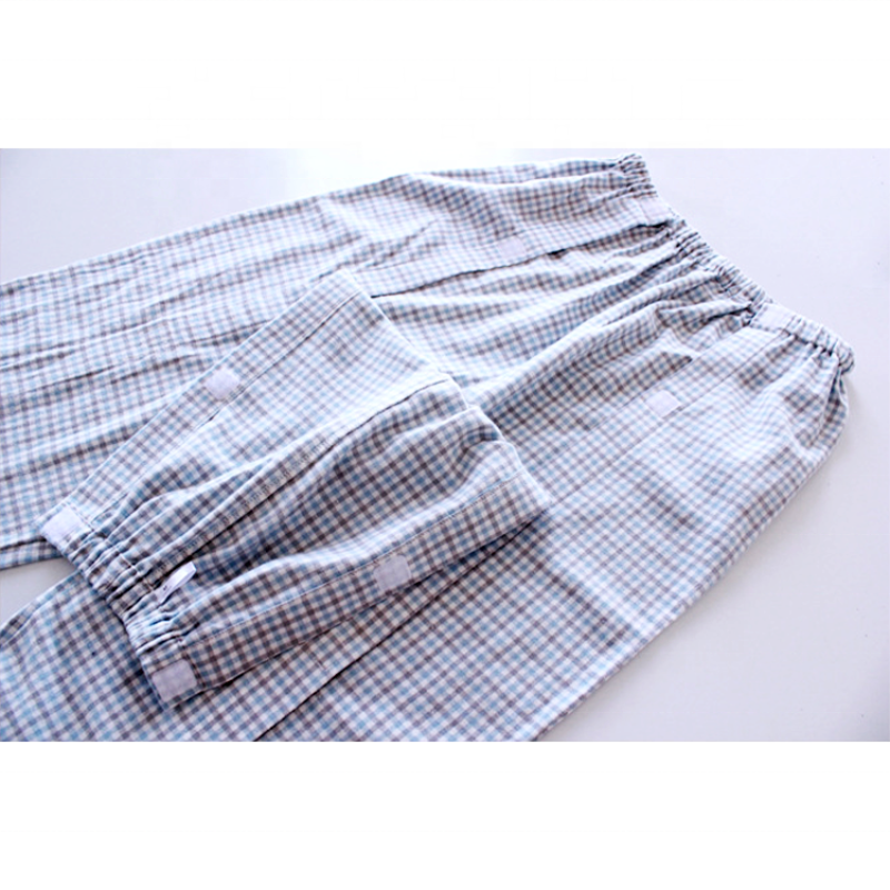 Patient Home Care Clothing Suit for Fracture,Disability,Surgery Patients,Paralysis,Long Bedridden Elderly,Easy to Wear Off