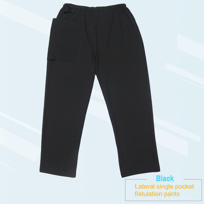 Incontinence patient care surgery zipper trousers clothing for patient