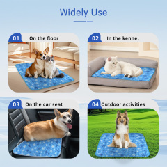 Portable Pet Cooling Mat Perfect for Travel Outdoor Use to Keep Pets Comfortable