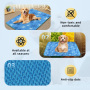 Portable Pet Cooling Mat Perfect for Travel Outdoor Use to Keep Pets Comfortable