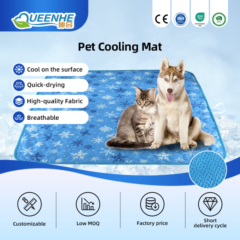Portable Pet Cooling Mat Perfect for Travel Outdoor Use to Keep Pets Comfortable