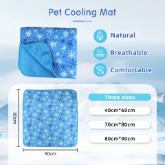 Portable Pet Cooling Mat Perfect for Travel Outdoor Use to Keep Pets Comfortable