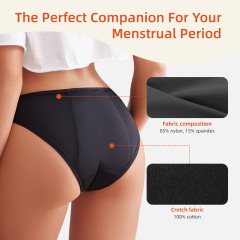 Culottes menstruelles Aidingcare pour femmes, sous-vêtements menstruels écologiques et lavables