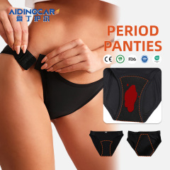 Culottes menstruelles Aidingcare pour femmes, sous-vêtements menstruels écologiques et lavables
