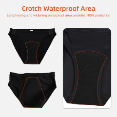 Culottes menstruelles Aidingcare pour femmes, sous-vêtements menstruels écologiques et lavables