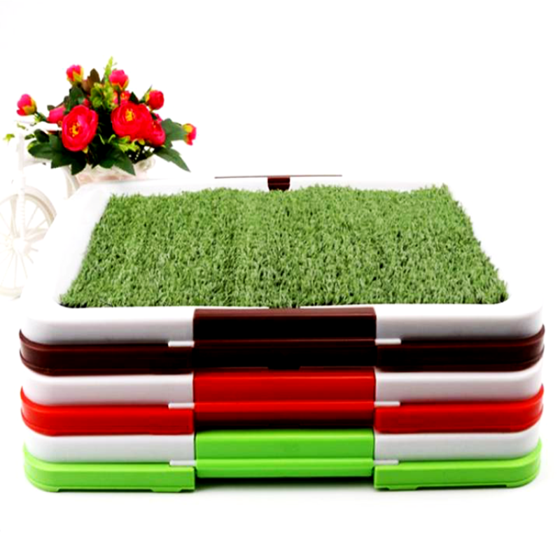 Hot Sale  Wholesale Puppy  Tray Pee Pads Dog Training Pet Toilet