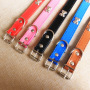 Free Sample Custom Wholesale Puppy Whelp Collars Soft PU Adjustable Dog Collars