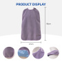 Wholesale Washable Fashionable Botanical Print Adult Bib Reusable Waterproof Latex-free with Optional Crumb Catcher