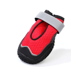 New Outdoor Pet Keep Warm Waterproof Breathable Non-Slip Big Pet Casual Boots  Dog Shoes