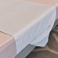 Almohadilla interior lavable ultrasuave para adultos de 4 capas, almohadilla reutilizable para cama de incontinencia, almohadillas impermeables no tejidas para cama