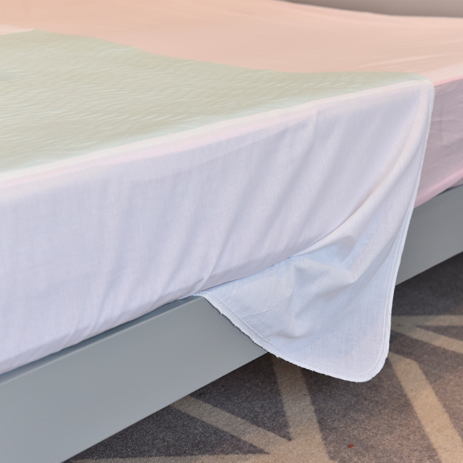 Almohadilla interior lavable ultrasuave para adultos de 4 capas, almohadilla reutilizable para cama de incontinencia, almohadillas impermeables no tejidas para cama