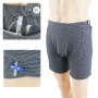 Fistula Pants Short Pants Incontinence Care Patient Boxer Underwear Urine Bag Pants Suitable for Elder Incontinent People