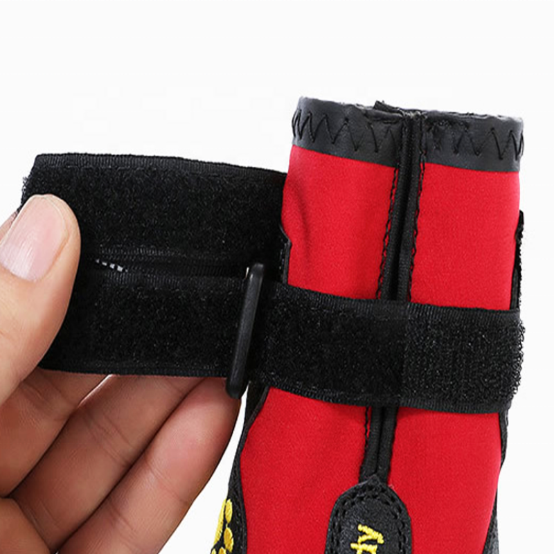 Outdoor Shoes Pet Rain Boots Rugged Anti-Slip Sole  Skid-Proof Dog Booties