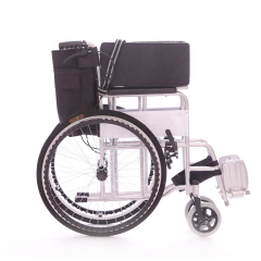 High quality Lightweight manual wheelchair portable folding hand push adult disabled elderly home user outside wheelchair