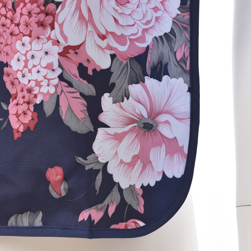 Floral Pattern Senior Men and Women Bibs for Eating  - Reusable Clothing Protector AB-228-A