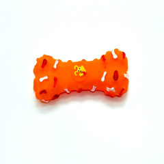 Lindo seguro extremadamente duradero Squeaky Chew Molar Dog Toy con alto rebote para entrenamiento y juego de limpieza de dientes dentales