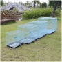 Wholesale Factory Foldable Collapsible Wired Metal Stacked Anima Cages Steel Wire Metal Dog Crate Pet Cages