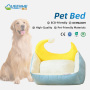Wholesale Solid Foam Anti-Anxiety Washable Calming Dog Sofa Pet Bed Durable Plush Breathable Sleep Puppy Bed