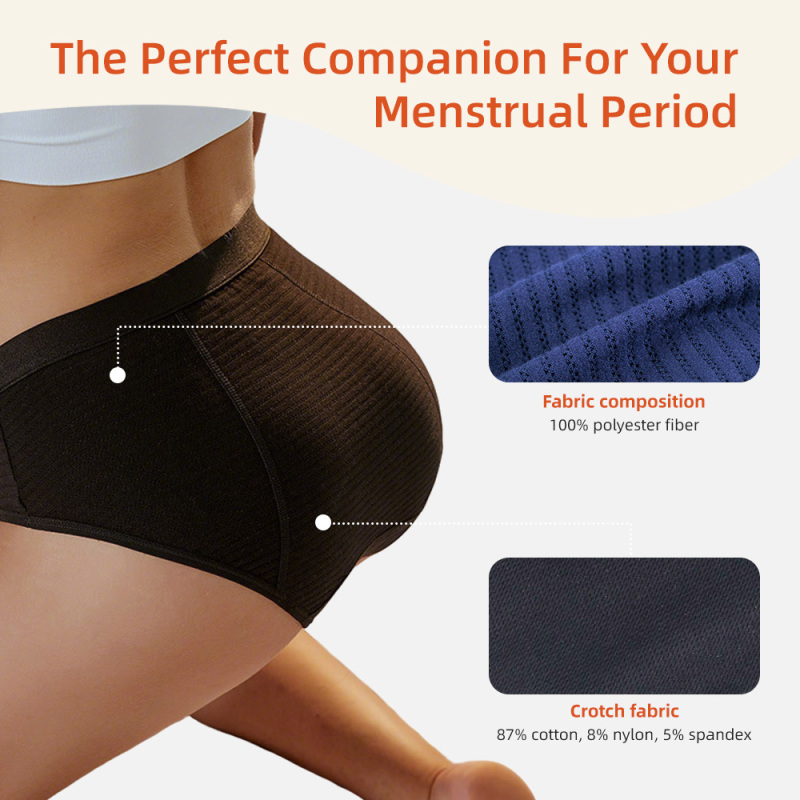 Ropa interior reutilizable para la menstruación de Aidingcare para mujer.