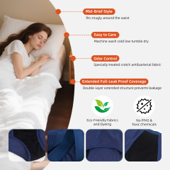 Culottes menstruelles réutilisables Aidingcare pour femmes, offrant une protection menstruelle optimale.