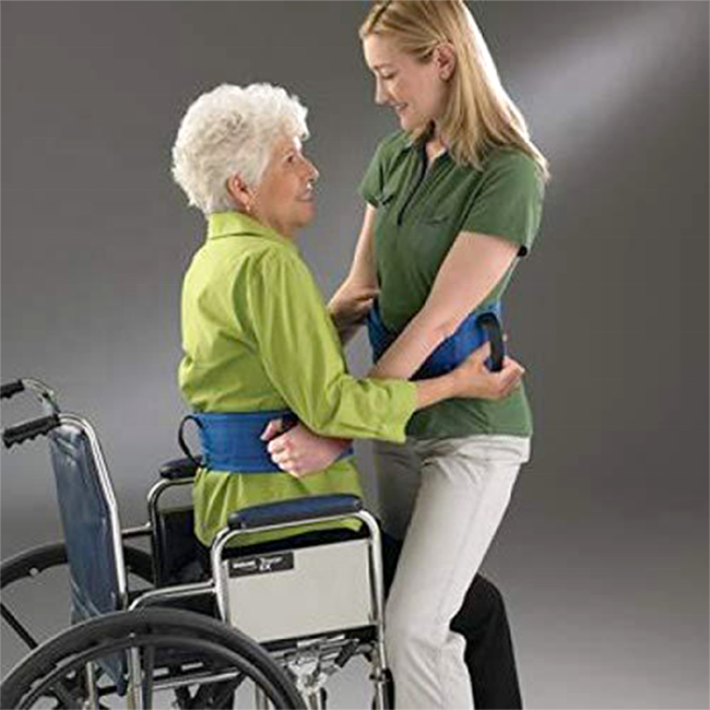 Padded Gait Belt with Handles,Medical Assistance Strap for Disabled Seniors,Transfer Belts for Patients Standing Support and Aid