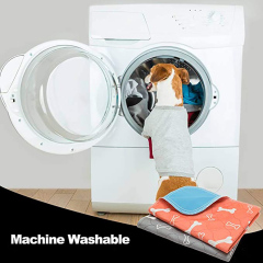 Almohadillas reutilizables lavables para cachorros de perros, almohadillas impermeables para orina de mascotas para perros