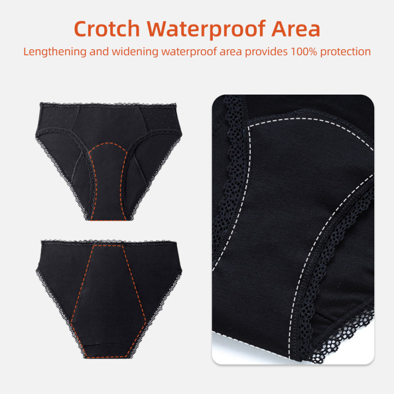 Culottes menstruelles réutilisables Aidingcare pour femmes, idéales pour le sport