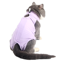 腹部の傷のための猫の回復スーツ ペットの手術の回復スーツ 猫の女性の衣類 猫の滅菌スーツ