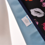 Hot Sale Lipprint Waterproof Clothing Protector Washable 45*75cm Adult Bib For Elderly