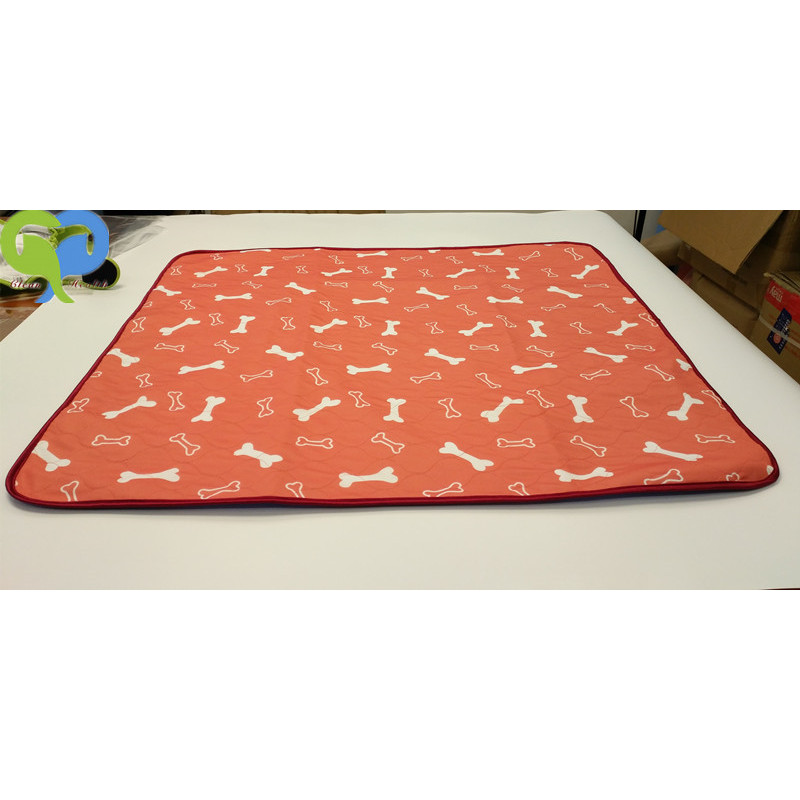 Absorbent Waterproof Reusable Pet Mat Quilted Washable Dog Pee Pad Puppy Dog Training Pads Travel Small