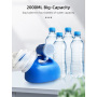 Wholesale Male Portable PE Urinal Pee Bottles Home Use with Lid Chamber Pot 2000 mL Eco-Friendly Blue/White