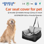 Wholesale Waterproof Scratchproof Durable Oxford Dog Hammock with Big Mesh Window 4-in-1 Dog Car Seat Cover Non-Slip for Cats