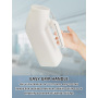 Aidingcare Translucent PP Urinal Bottle with Clear Capacity Measurement Portable & Eco-Friendly for Bedridden Users & Travelers