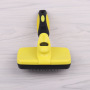 Self Cleaning Slicker Brush - Gently Removes Loose Undercoat, Mats and Tangled Hair - Your Dog or Cat Will Love Being Brushed