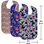 3 Pack Adult Bib Washable Waterproof Custom Personalized Incontinence  Adult Hospital Reusable Absorbent Bibs