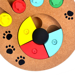 Venta al por mayor Dog Treat Puzzle Slow Feeder Toys Juguetes interactivos para perros para entrenamiento IQ y estimulación mental
