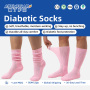 Medical Grade Diabetic Socks Non Irritating Smooth Fabric