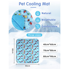 Pet Cooling Mat for Dogs Cats Keep Your Pets Cool in Summer with This Comfortable Pad