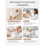 Waterproof Breathable Washable Hypoallergenic Vinyl Free Noiseless Bed Cover for Pets Kids Adults