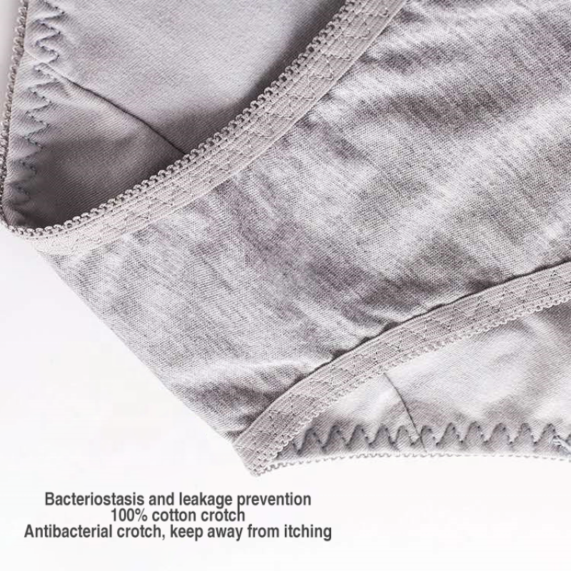 100% Cotton Lace Panties Menstrual Panties Ladies Middle-Waisted Panties Physiological Pants Women's Underpants