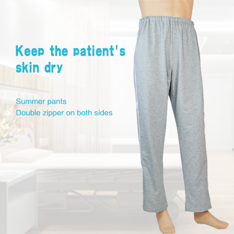 Hight Quality Good Design Incontinence Pants Adult Open Crotch Pants Easy Wear Off for Elderly & Patient