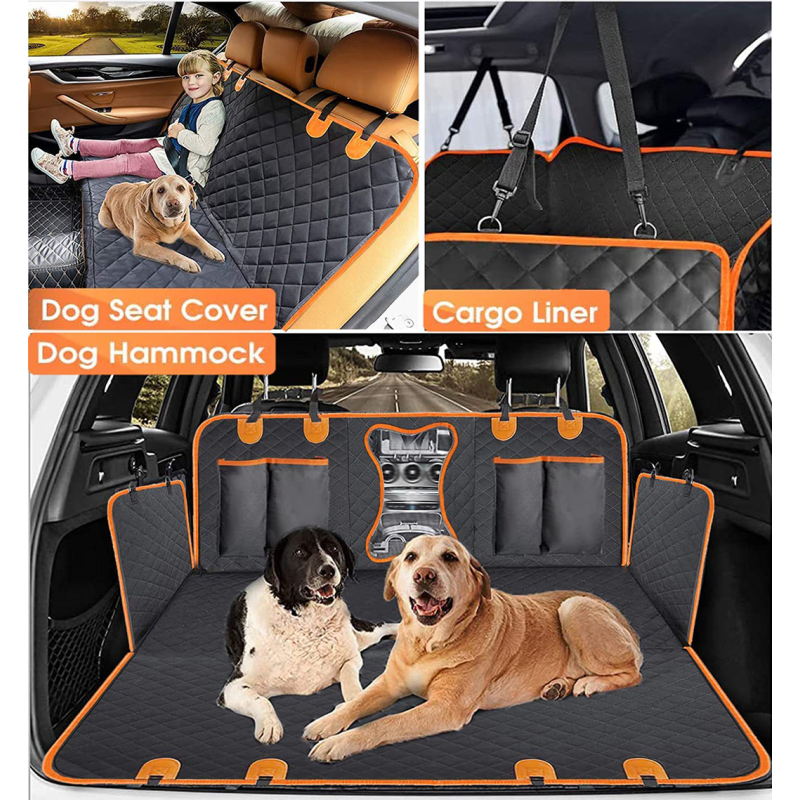 Wholesale Scratch Prevent Antinslip Dog Car Hammock Car Seat Covers for Dogs