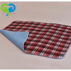 Alfombrilla de incontinencia para orina de ancianos, almohadilla absorbente reutilizable, Protector para niños y adultos, almohadillas de cama lavables gruesas con estructura de 3 capas