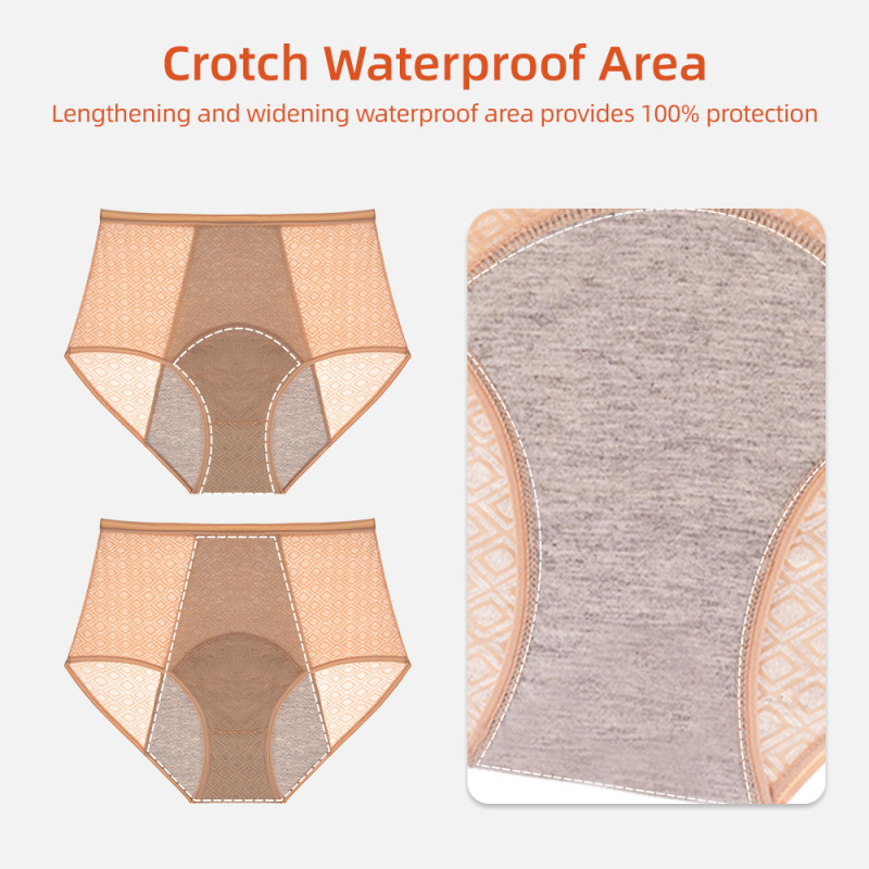 Bragas menstruales reutilizables Aidingcare para mujer, 72 % nailon, 28 % elastano