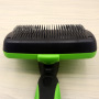 Pet Self Cleaning Slicker Brush for Cat & Dog Grooming Brushes,Automatic Deshedding Tool for Shedding Long and Short Fur