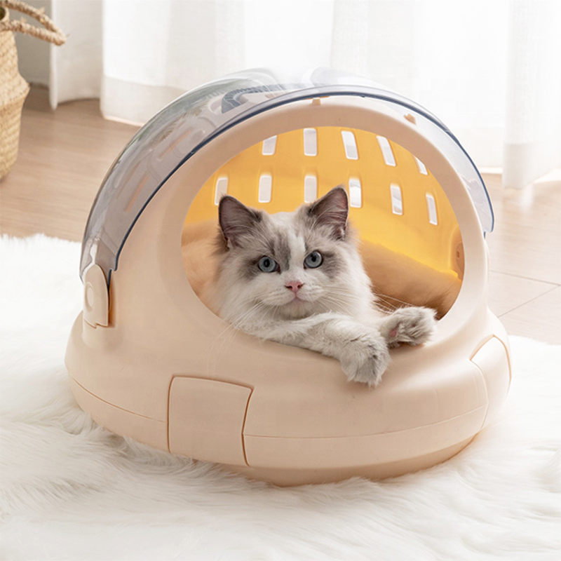 Pet Travel Box  Multi-function Cat Carrier Portable Space Capsule Pets Airline Approved Dog Cage