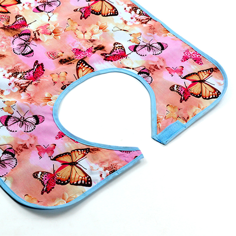Hot Sale Adult Bib Reusable Clothing Protector Waterproof Adult Bibs for Women and Men