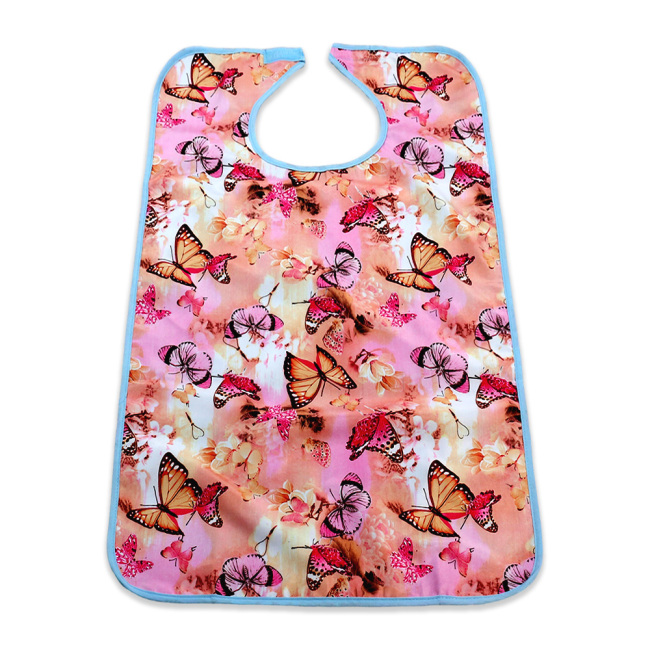 Hot Sale Adult Bib Reusable Clothing Protector Waterproof Adult Bibs for Women and Men