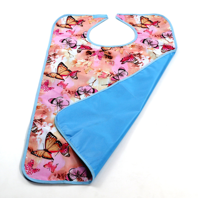 Hot Sale Adult Bib Reusable Clothing Protector Waterproof Adult Bibs for Women and Men